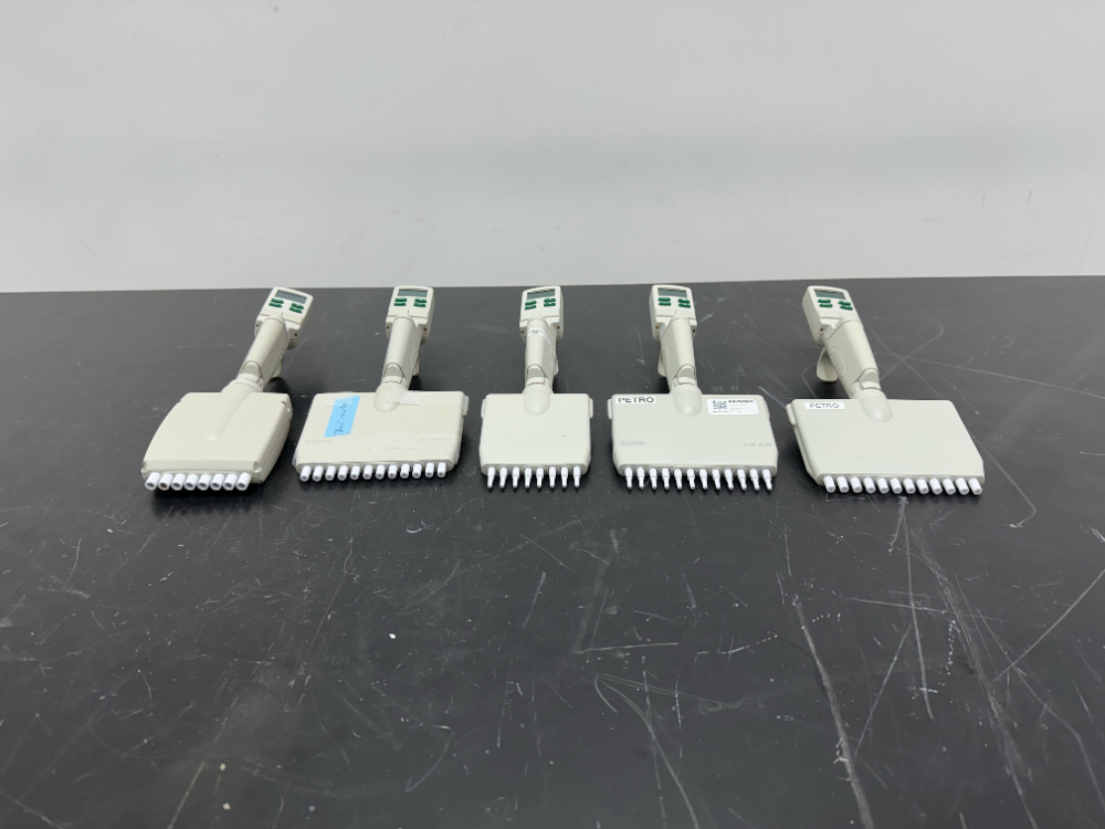 Image of Rainin EDP3-Plus MultiChannel Pipettes - Quantity 5